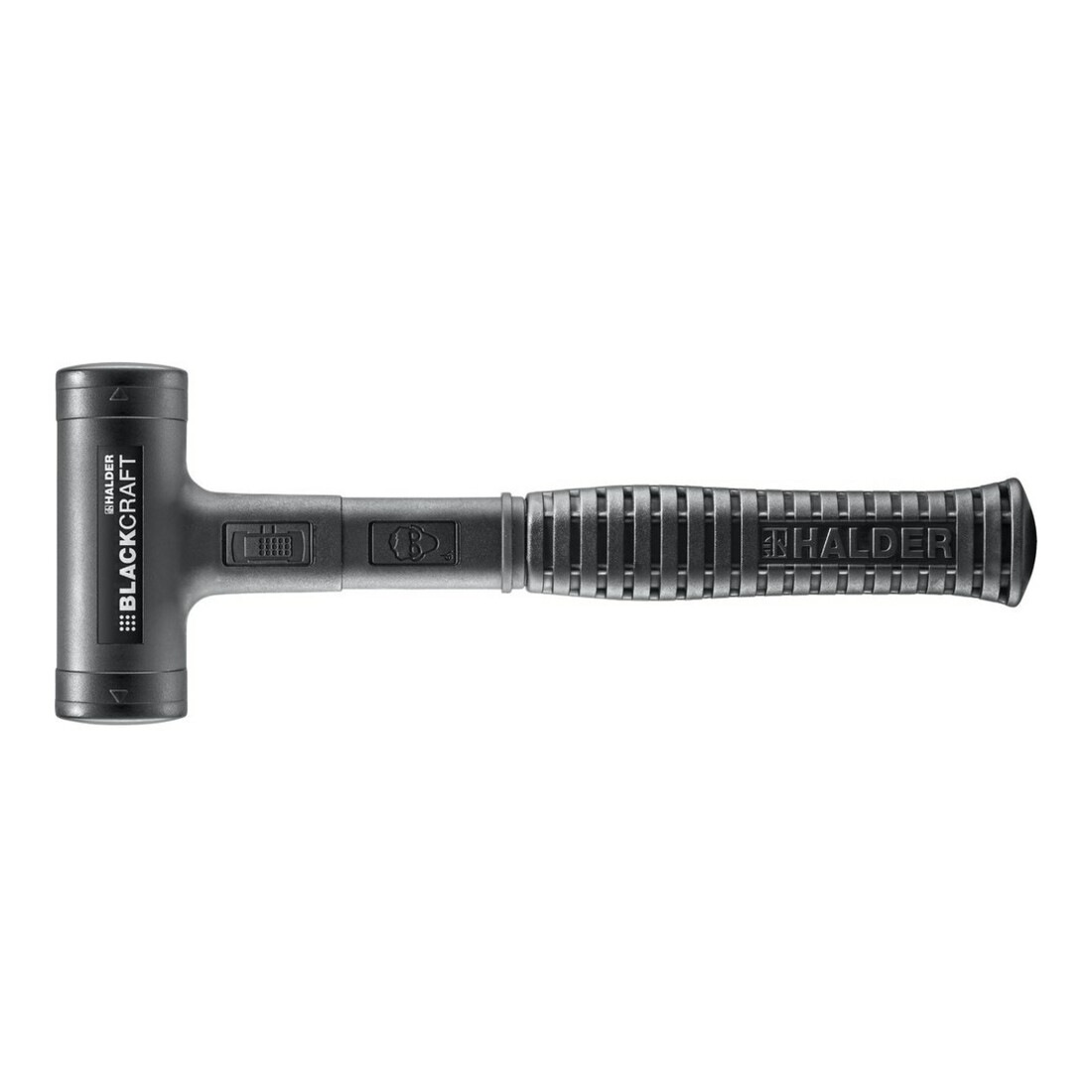 Halder Schonhammer BLACKCRAFT Gesamt-L.300mm Kopf-D.40mm STA rückschlagfrei