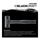 Halder Schonhammer BLACKCRAFT Gesamt-L.315mm Kopf-D.60mm STA rückschlagfrei