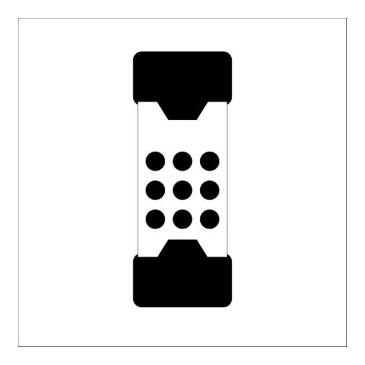 Halder Schonhammer Secural 30x40 mm mittelhart