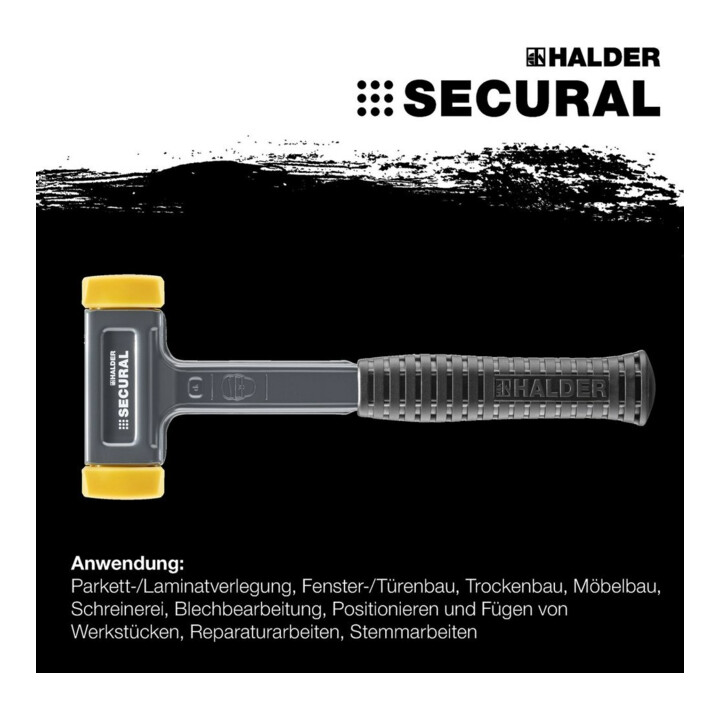 Halder Schonhammer Secural 30x40 mm mittelhart