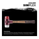 Halder Schonhammer Simplex 30mm Plastik/Nylon-2
