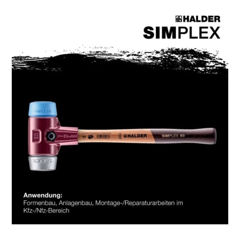 Halder Schonhammer Simplex 30mm TPE doux/WM