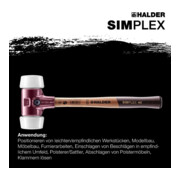 Halder Schonhammer Simplex 50/40 Superplastik-4