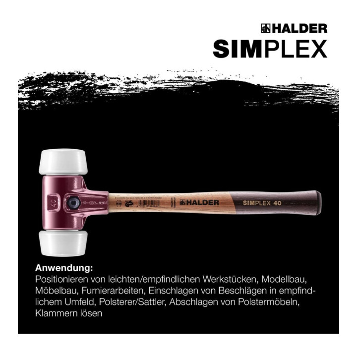 Halder Schonhammer Simplex 50/40 Superplastik