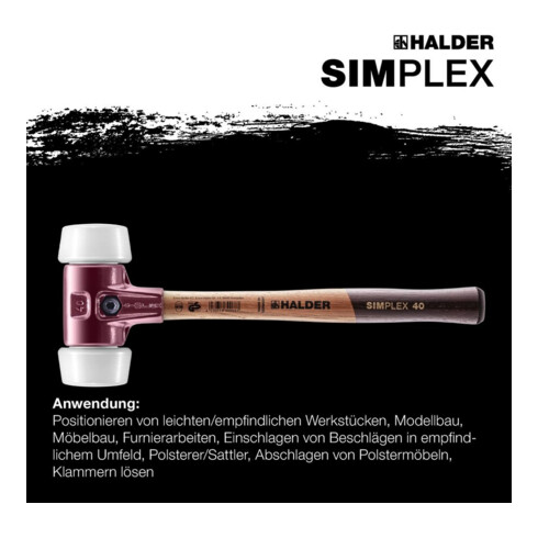 Halder Schonhammer Simplex 50/40 Superplastik