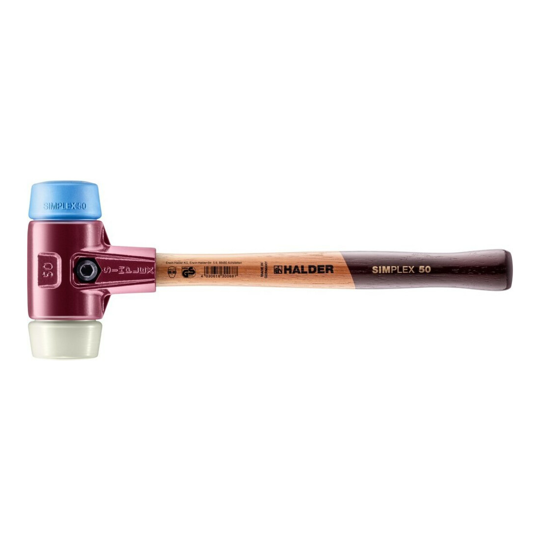 Halder Schonhammer Simplex 50mm TPE-soft/Nylon