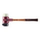 Halder Schonhammer SIMPLEX 60 mm caoutchouc / nylon avec socle boîtier en fonte d'acier-2