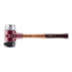 Halder Schonhammer SIMPLEX 60mm caoutchouc / métal tendre avec support boîtier en fonte d'acier-5