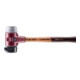 Halder Schonhammer SIMPLEX 60mm Caoutchouc / TPE-Mid avec support Boîtier en fonte d'acier-4