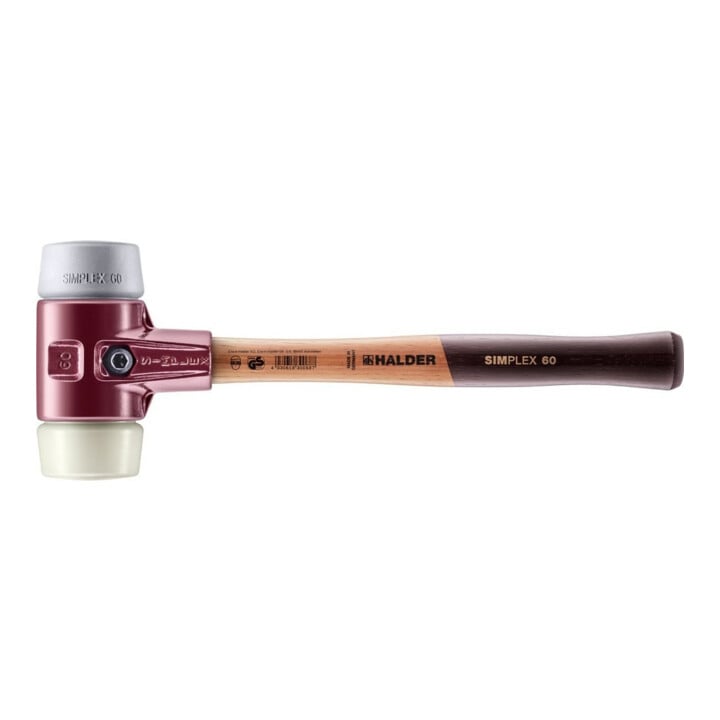 Halder Schonhammer Simplex 60mm TPE-milieu/Nylon