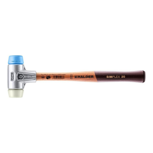 Halder Schonhammer Simplex alu 30 mm TPE doux/Nylon