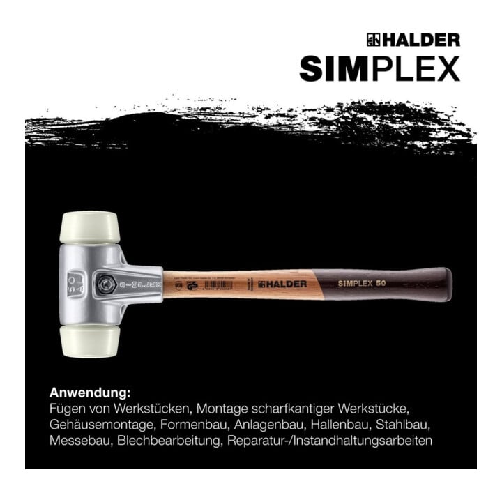 Halder Schonhammer SIMPLEX Alu 30mm Nylon