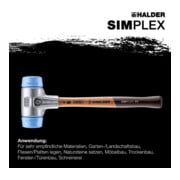 Halder Schonhammer SIMPLEX Alu 30mm TPE-soft-4