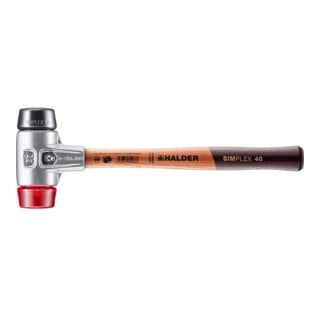 Halder Schonhammer Simplex alu 40mm caoutchouc/plastique