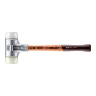 Halder Schonhammer Simplex alu 50 mm super plat/nylon