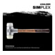Halder Schonhammer Simplex alu 60 mm superplat/nylon-2