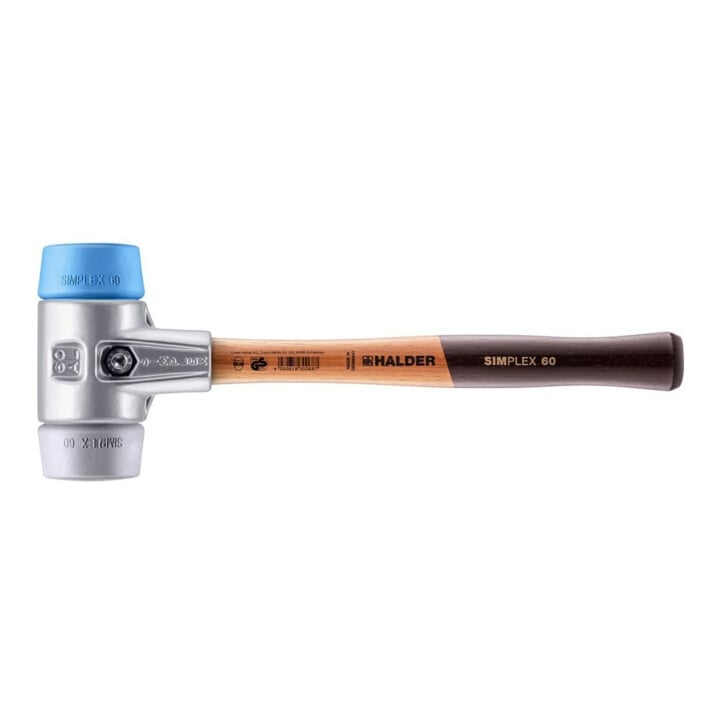 Halder Schonhammer Simplex alu 60 mm TPE doux/moyen