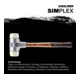 Halder Schonhammer SIMPLEX Alu 60mm Nylon-2