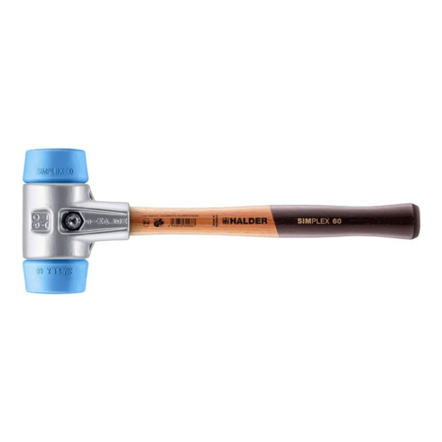 Halder Schonhammer SIMPLEX Alu 60mm TPE-soft