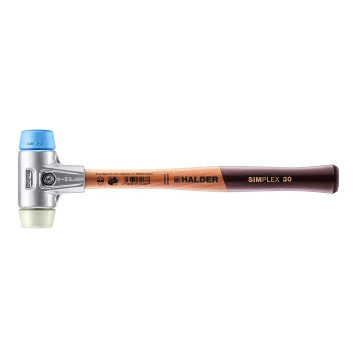 Halder Schonhammer Simplex Alug. 30mm TPE-soft/Nylon
