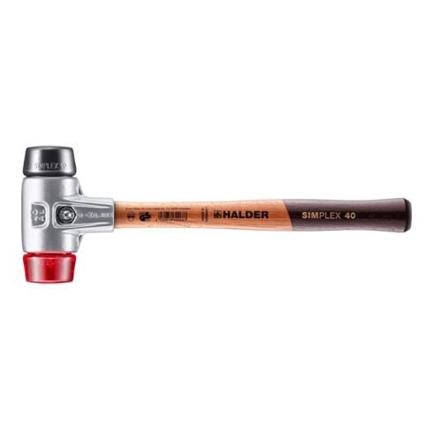 Halder Schonhammer Simplex Alug. 40mm Gummi/Plastik