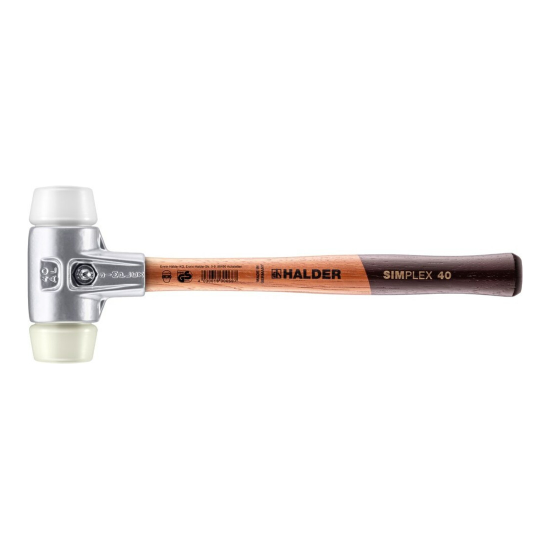 Halder Schonhammer Simplex Alug. 40mm Superpl./Nylon