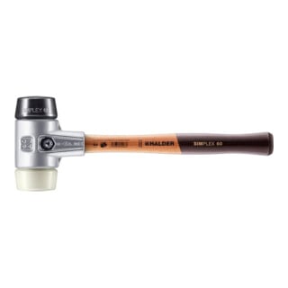 Halder Schonhammer Simplex Alug. 60mm Gummi/Nylon