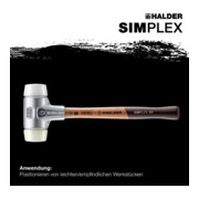 Halder Schonhammer Simplex Alug. 60mm Superpl./Nylon-2
