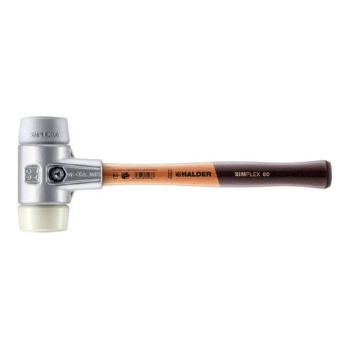 Halder Schonhammer Simplex Alug. 60mm TPE-mid/Nylon