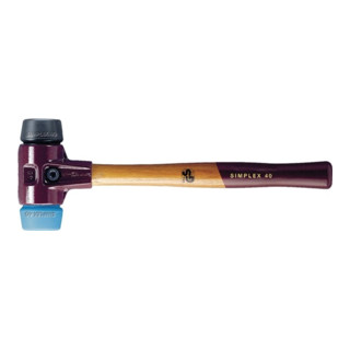 Halder Schonhammer Simplex EH-3012, TPE-soft- + Gummi-Einsatz