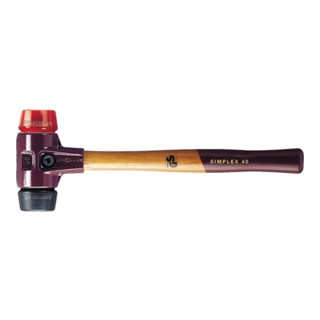 Halder Schonhammer Simplex EH-3026, Gummi- + Kunststoffeinsatz