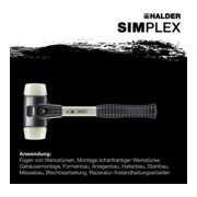 Halder Schonhammer SIMPLEX Fibre 30mm Nylon-2