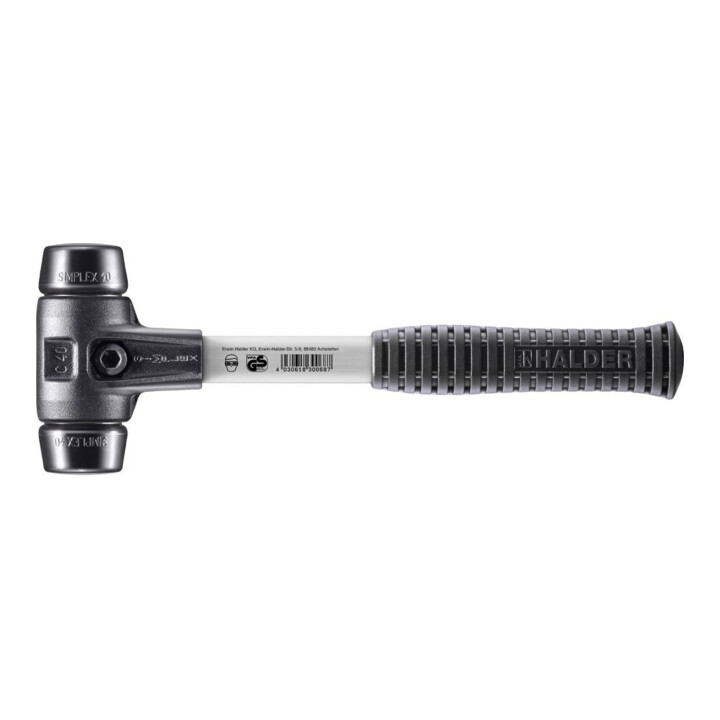 Halder Schonhammer SIMPLEX Fibre 40mm Caoutchouc