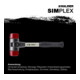 Halder Schonhammer SIMPLEX Fibre 40mm Plastique-5
