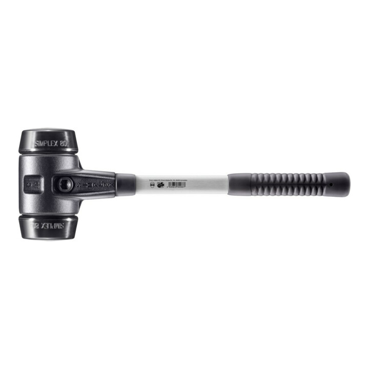 Halder Schonhammer SIMPLEX fibre 80 mm caoutchouc
