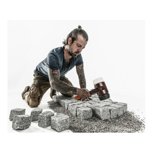 Halder Schonhammer Simplex EH-3027, Gummi- + Superkunststoffeinsatz