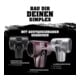 Halder Schonhammer SIMPLEX L.330mm Kopf-D.40mm HO Superplast.weiß/TPE-soft blau