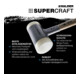 Halder Schonhammer Supercraft Kopf-D.20mm Hickory rückschlagfrei hart Nyl.weiß-4