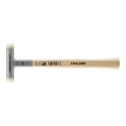 Halder Schonhammer Supercraft Kopf-D.20mm Hickory rückschlagfrei hart Nyl.weiß-4