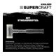 Halder Schonhammer Supercraft EH-3377, mit Stahlrohrstiel, Nyloneinsatz rückschlagfrei-1