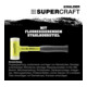 Halder Schonhammer SUPERCRAFT L.325mm Kopf-D.60mm STA hart splitterfrei Nyl.weiß