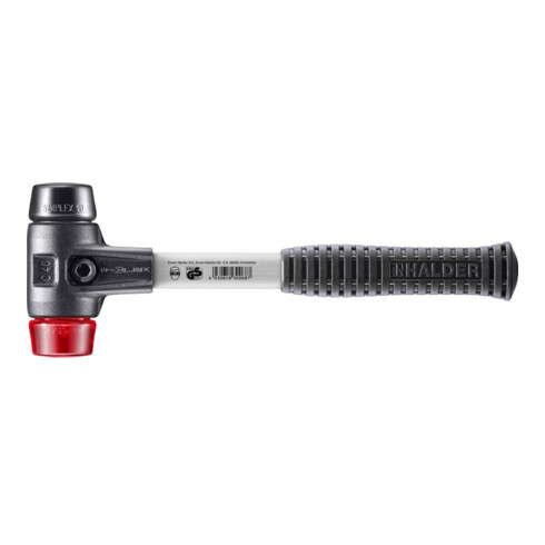 Halder SchonhammerSimplex Fiber. 40mm Gummi/Plastik