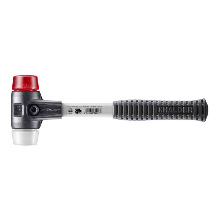 Halder SchonhammerSimplex Fiber. 40mm Plastik/SP.