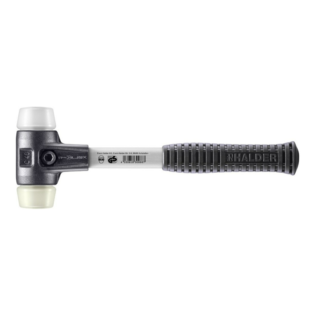 Halder SchonhammerSimplex Fiber. 40mm Superpl./Nylon