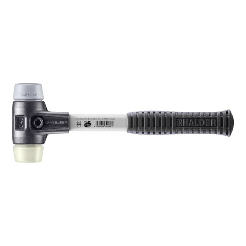 Halder SchonhammerSimplex Fiber. 40mm TPE-mid/Nylon