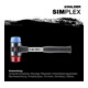 Halder SchonhammerSimplex Fiber. 40mm TPE-soft/Pla.-2