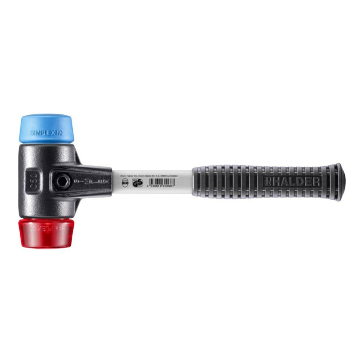 Halder SchonhammerSimplex Fiber. 50mm TPE-soft/Pla.