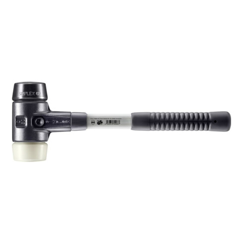 Halder SchonhammerSimplex Fiber. 60mm Gummi/Nylon