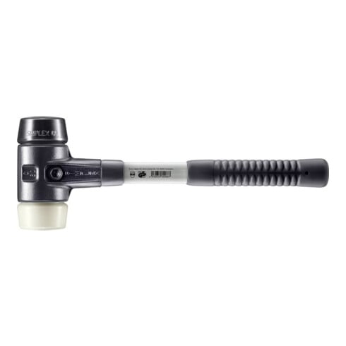 Halder SchonhammerSimplex Fiber. 60mm Gummi/Nylon