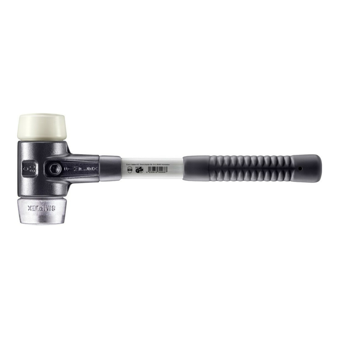 Halder SchonhammerSimplex Fiber. 60mm Nylon/Weichm.